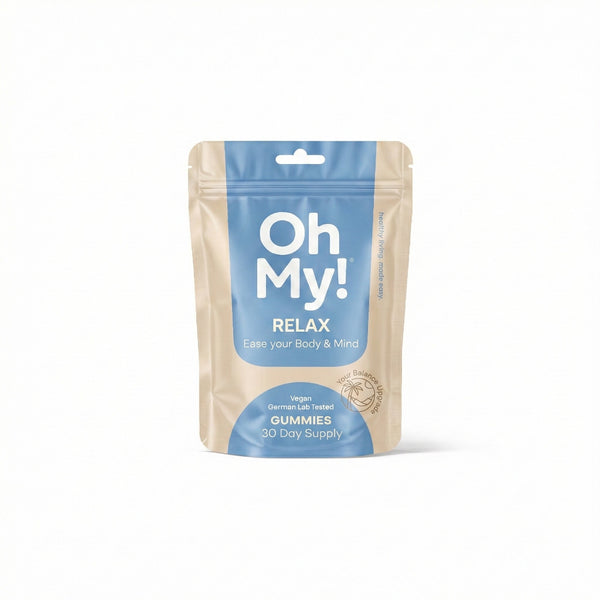 OhMy! Relax — Ease your Body & Mind Gummies, Packung