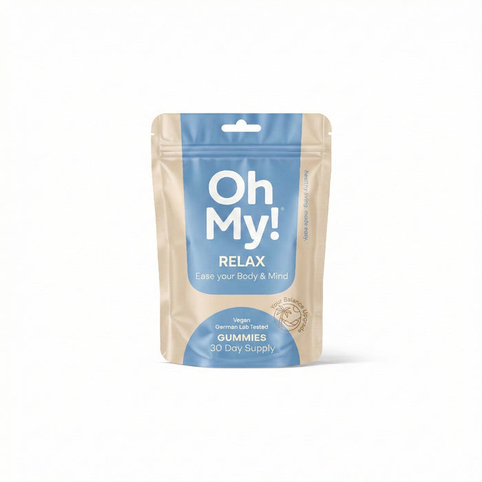 OhMy! Relax — Ease your Body & Mind Gummies, Packung